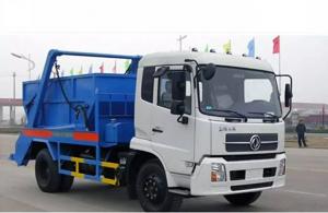 Quality Dongfeng Front Loader Dump Truck Garbage Tipper Truck 8CBM wholesale
