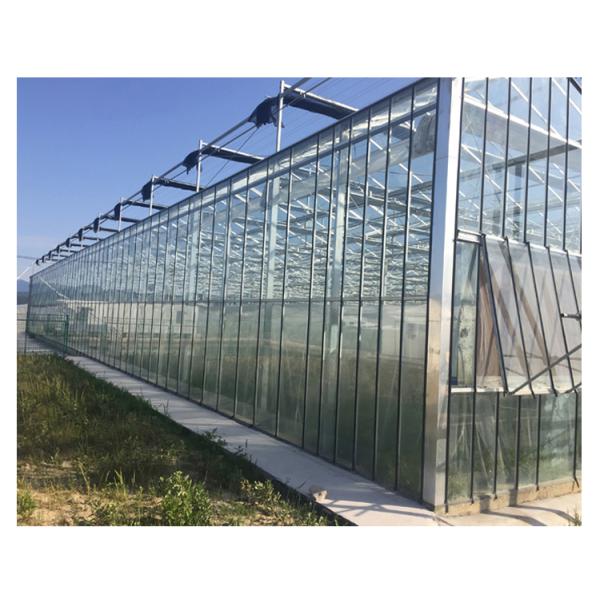 Full Set of Agricultural Greenhouses with Galvanized Skeleton and Easy to Install