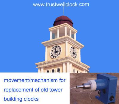 Cheap building clocks, movement mechanism for building clocks, outdoor clocks, movement mechanism for building clock for sale