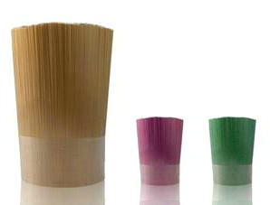 Colored Paint Brush Filament Soft Polyester PBT Filament Customized Size Type