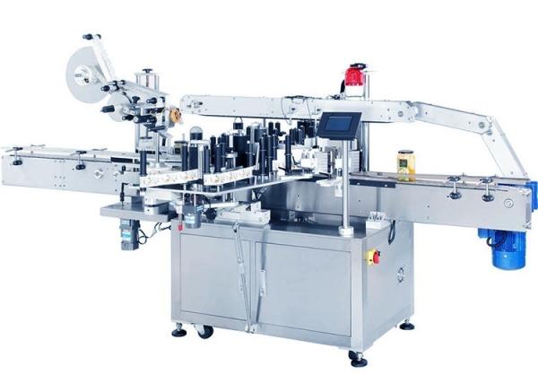 1500W Three Heads Plastic Bottle Label Pasting Machine Automatic Sticker