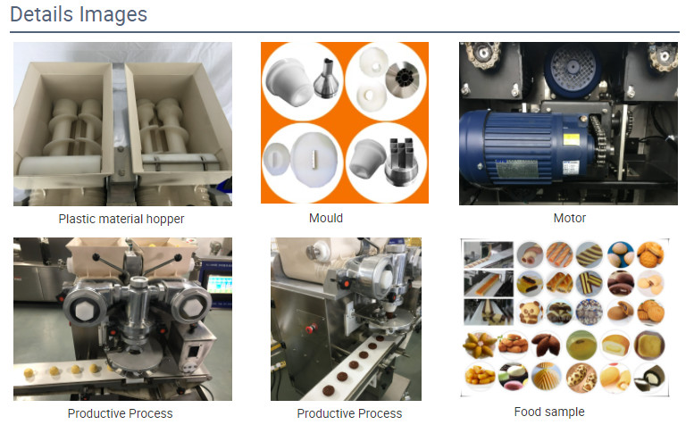 Polished 304ss Stamping Encrusting Machine For Maamoul Production Line