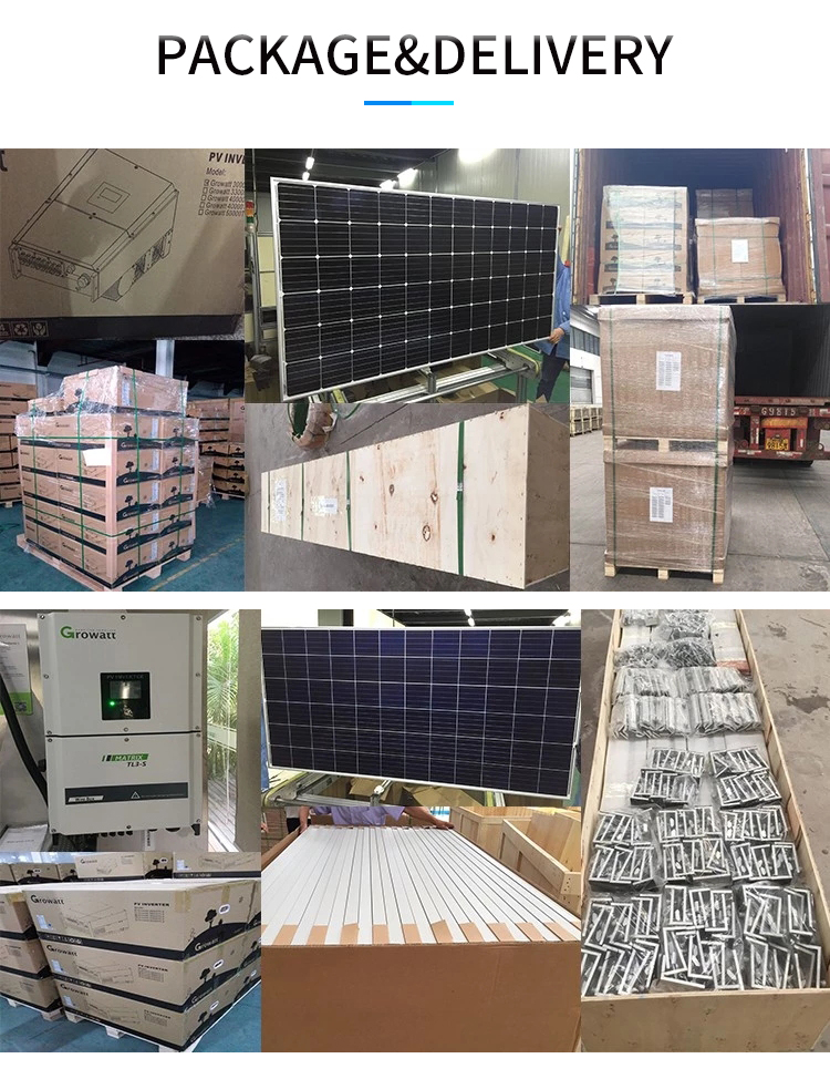 Industrial Hybrid Energy Storage System 100KW 120KW Solar Power System
