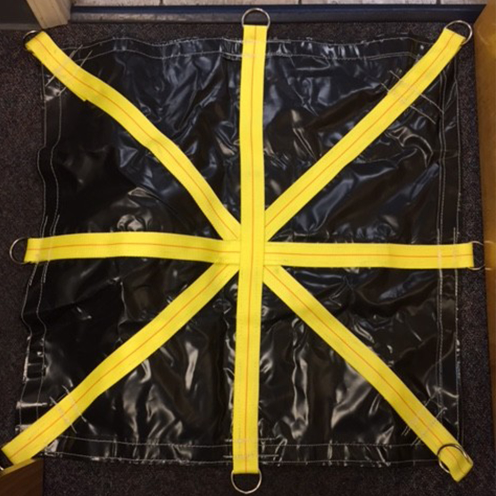 Four Loops 18 Oz PVC Construction Snow Removal Tarp
