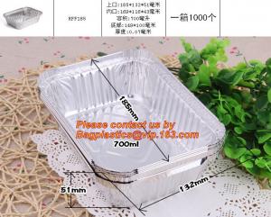 Quality food container aluminum foil baking tray,lubricated foil containers aluminium foil tray manufacture for lunch food packi wholesale