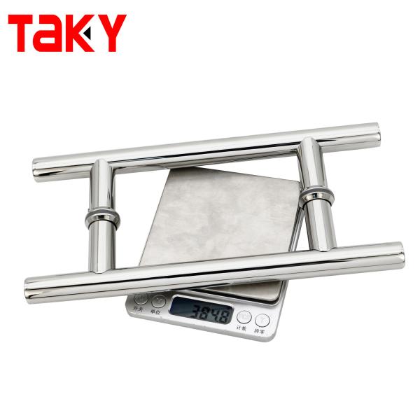 High Quality Glass Door Hardware 304 Stainless Steel Custom Push Pull Handle