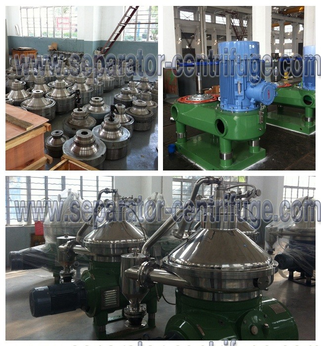 5000l/H 3 Phase Vegetable Oil Process Separator Automatic Discharging