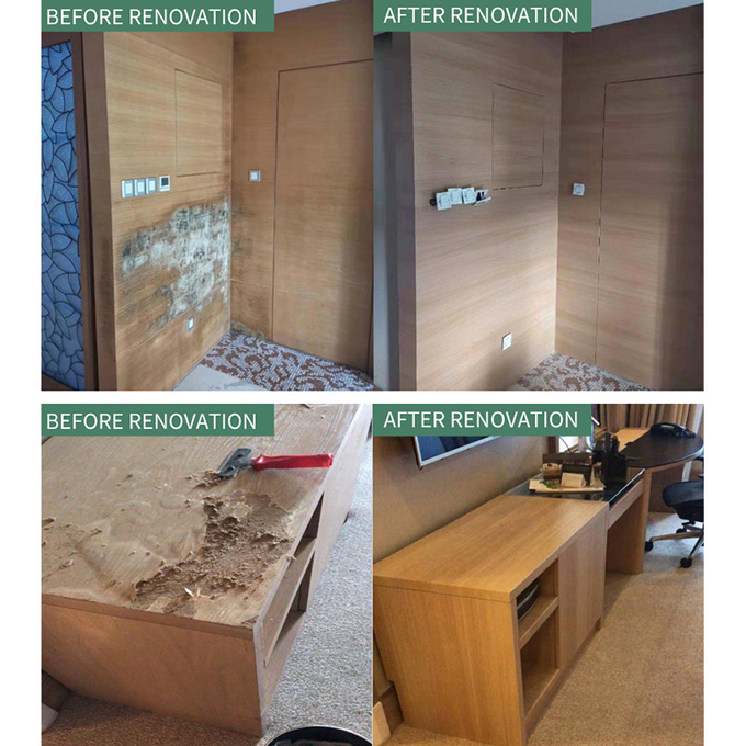 Embossed Self Adhesive Furniture Film for Moisture-proof Laminating Flat Panels Processing