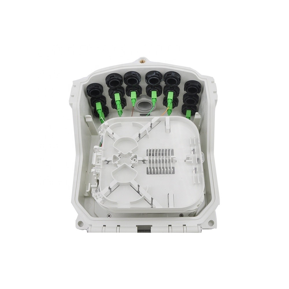 FTTH PC ABS Fiber Optic Termination Box SC Fiber Termination Cabinet