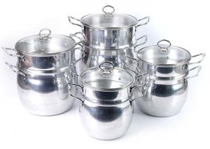 Quality 4pcs Die Casting Aluminum 28cm Shallow Pot All Clad Saucepan wholesale