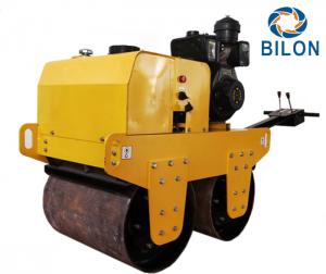 Quality 70HZ 8HP Double Drum Vibratory Road Roller Travel Speed 0-4km/H wholesale