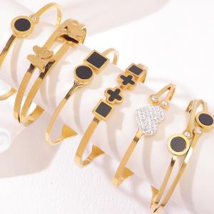 Buy cheap 18K Gold Stainless Steel Women's Bracelet from wholesalers