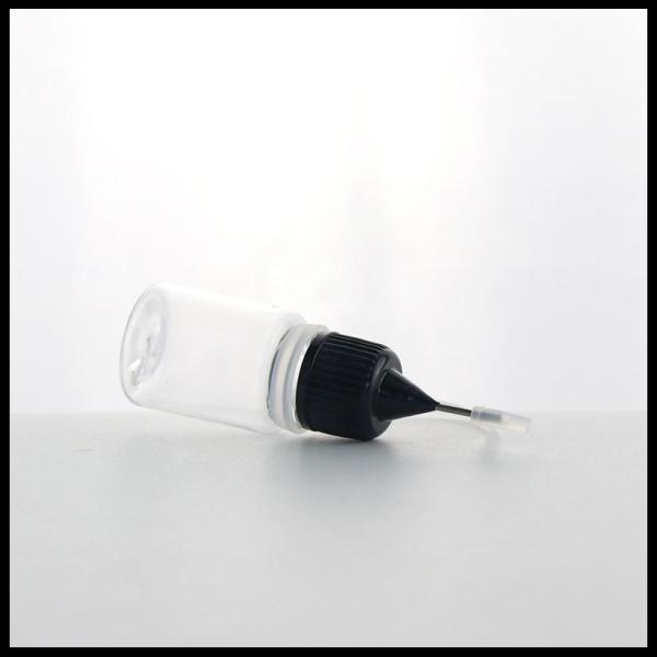 Squeezable PE E Liquid Bottles , 5ml Size Stell Needle Plastic Dropper Bottles