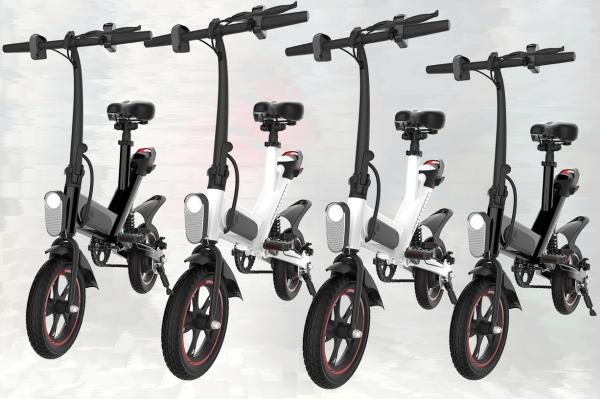 High ebikebon Steel Electric Commuter Bike , Folding Electric Tricycle CE