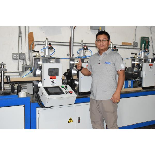 Automatic Counter L Profile Edge Protector Making Machine 15.3KW 40m/min Speed