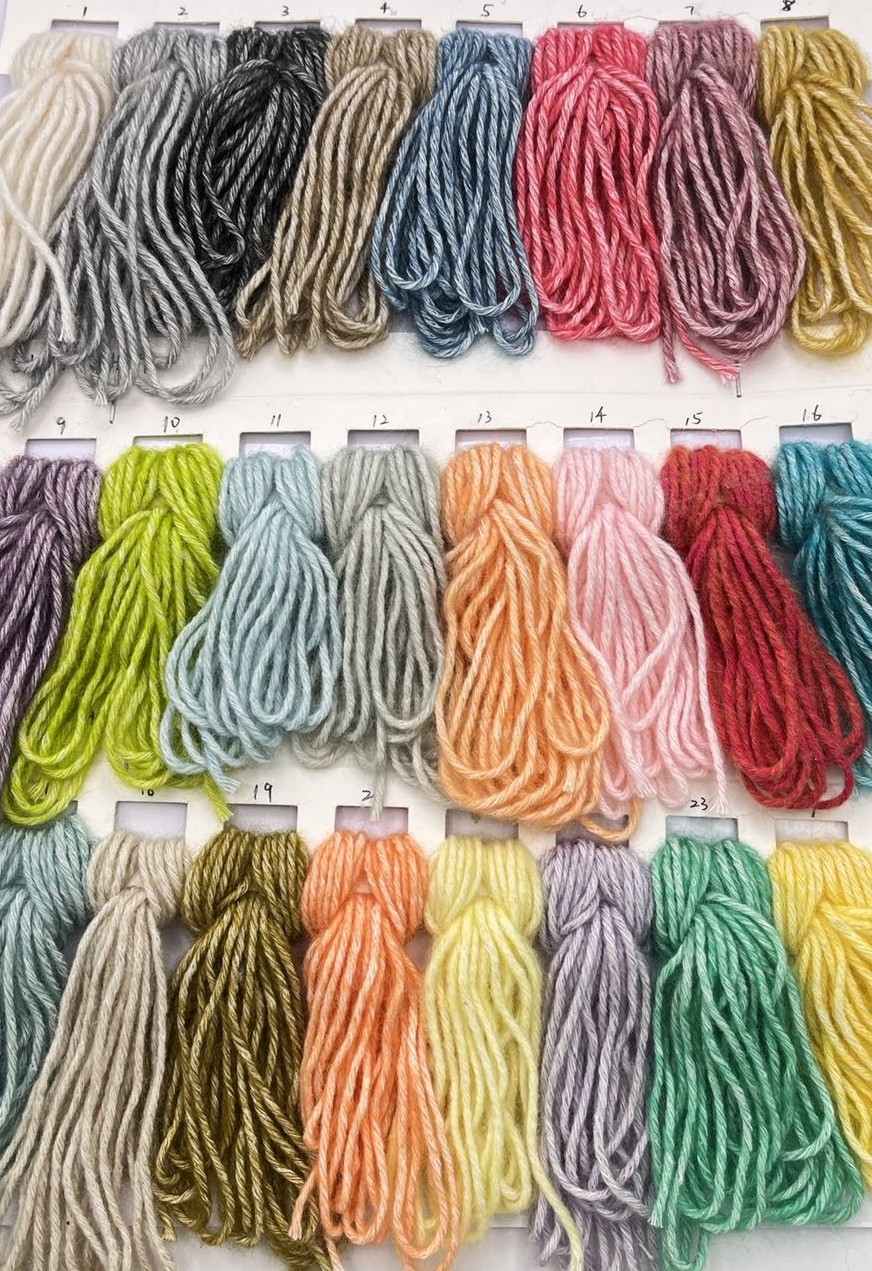Customized 2.6NM Hand Arm Knit Yarn Craft 80%Cotton 20% Acrylic Baby Knit And Crochet Yarn