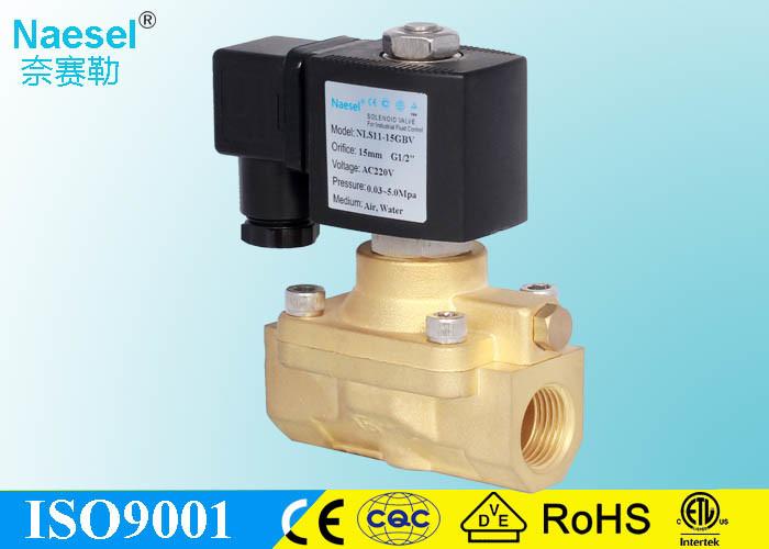 Quality Boiler Solenoid Valve , Steam Electrically Operated Solenoid Valve wholesale