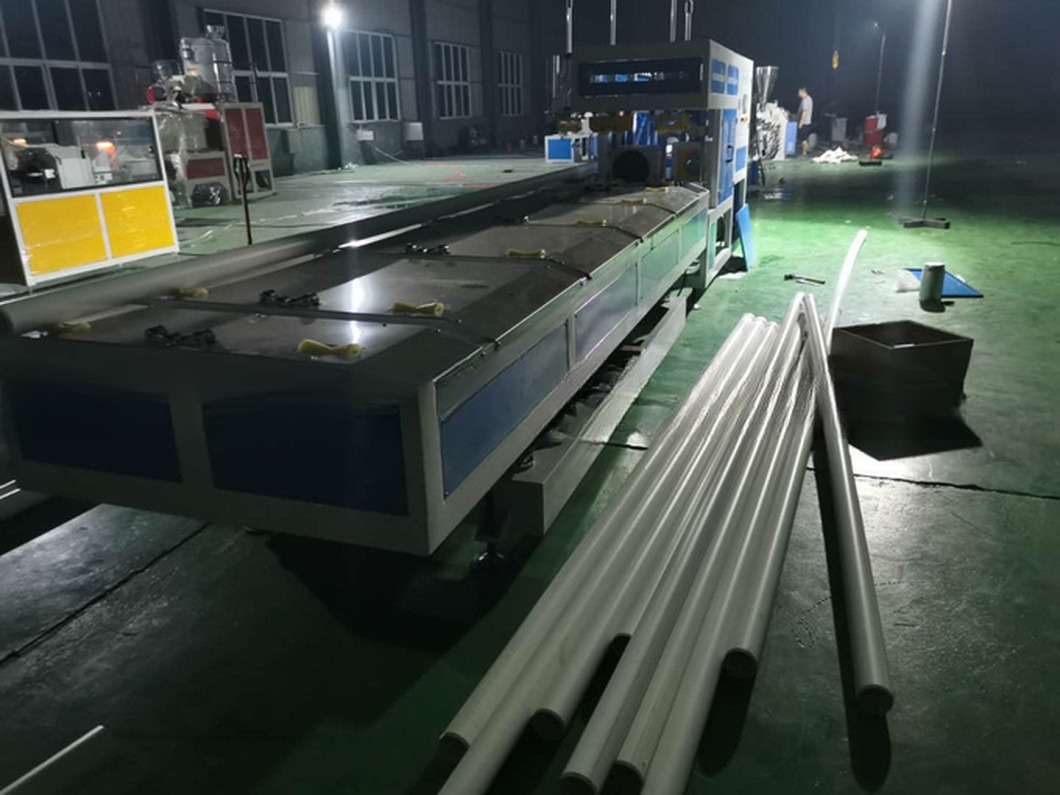 Plastic UPVC Water Drainage / Supply Pipe Production Line / Making Machine
