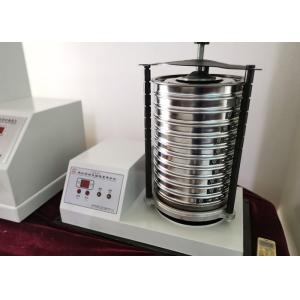 Quality Adjustable Soil Sieve Shaker Machine , Industrial Sieve Shaker Stable Running wholesale