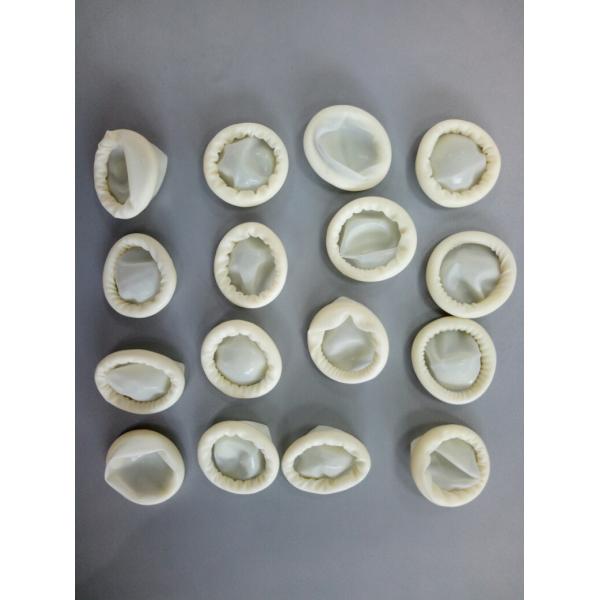 White / Black Cleanroom Finger Cots , Non Latex Finger Cots 500g/Pack