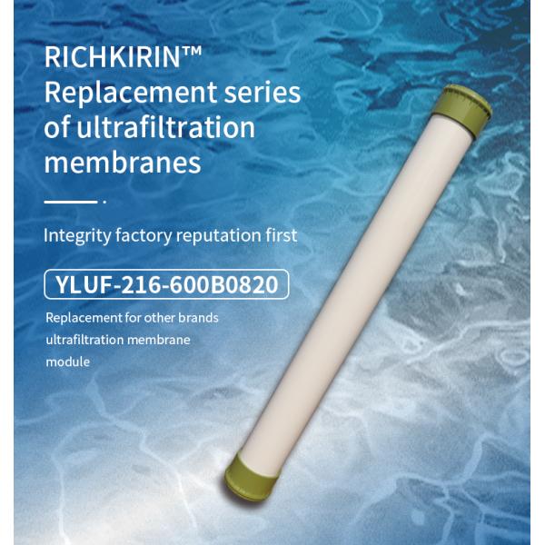 RK Hyflux PVDF UF Membrane Modules Ultrafiltration 600K Replacement for Water Treatment