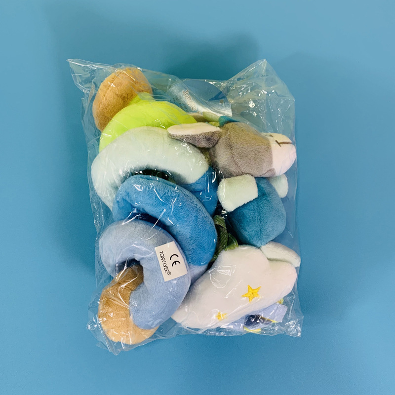 Plush Bb Pendant Car Toy Newborn Wind Chime Bed Hanging Toys for Baby Crib Stroller
