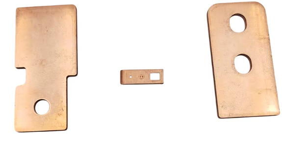 Customized High Standard Copper Busbar Connector 4mm 120mm For Car Battery