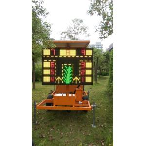 EN12966 Traffic Warning Signs Mobile Truck Trailer Mounted LED Screen