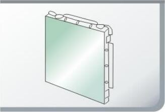 PVDF Coated ACP Sheets 6.0mm Thickness 1220mm * 2440mm Size High Gloss Surface For Retail Display Panels