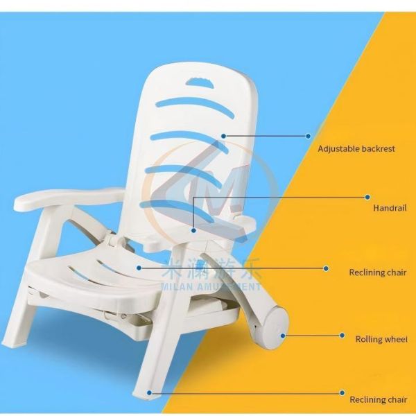 PP Sun Protection and UV Resistance Foldable Lounger Chair