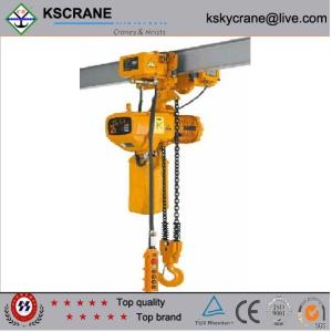Buy cheap Hot Sale 2ton Electric Chain Hoist With Monorail Trolley from wholesalers