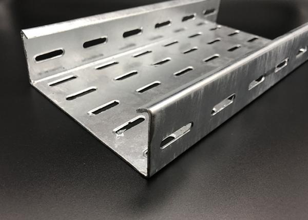 Hot Dip Galvanized Perforated 2400mm Cable Trays
