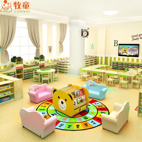 China Factory Price Hot Sale HDF Wood Children School Classroom Furniture for Sale