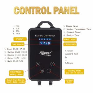 1600GPH Quiet DC 12V Wave Maker Aquarium Pump