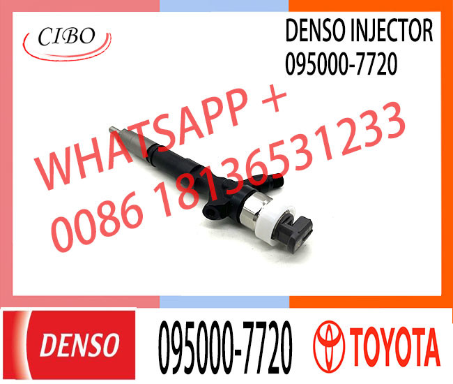 High Quality Diesel Injector 23670-30320 Common Rail Injetor 095000-7720 for TOYOTA HIACE