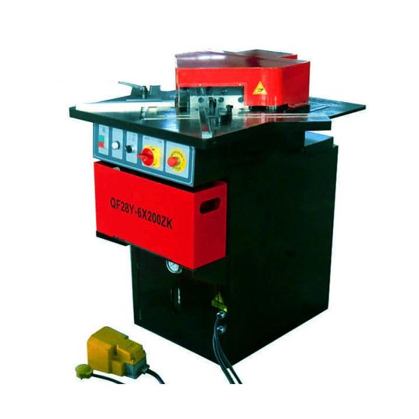 Sheet Metal Hydraulic Corner Notcher Electric Hydraulic Pipe Notching Machine