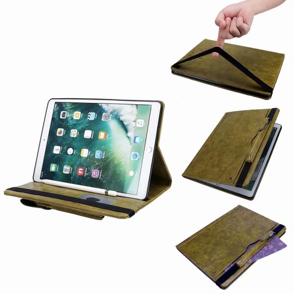Samsung & Ipad super good quality card holder wallet leather case with pen holder, Ipad leather case, Samsung leather