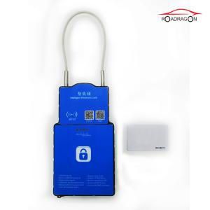 Quality NFC RFID  Secure Remote Control Padlock 3G Logistic Express Cargo Monitoring wholesale