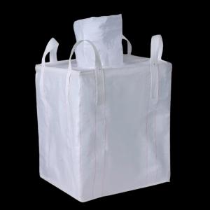 Quality Feeding Port Type 1 Ton Sand Bags Polypropylene 100*100*120 wholesale