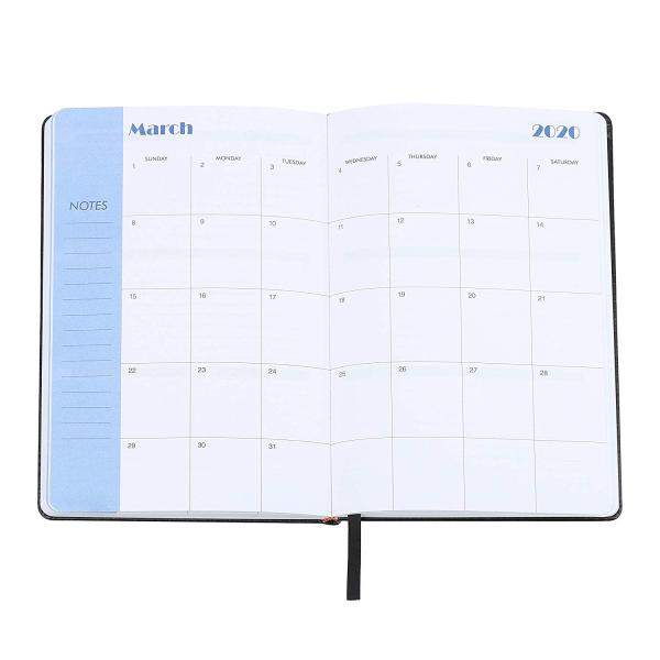 Classic Bound Daily Weekly Planner Golden Stamping Logo 100gsm Premium Paper