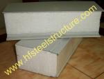Corrugated Metal Roofing Sheets Sandwich Panel EPS PU Rock Wool For Prefab Shed
