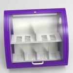 Mini Display Fridge, Chocolate Cooler