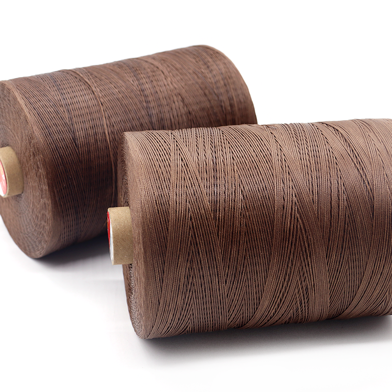 Leather Sewing Waxed Thread Practical 0.8mm Spun Yarn Type for Sofa Crafting Projects