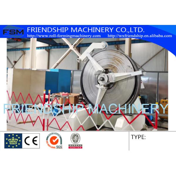 U Type 8mm Thickness Roll Forming Machinery With Punching Holes And Bending Machine