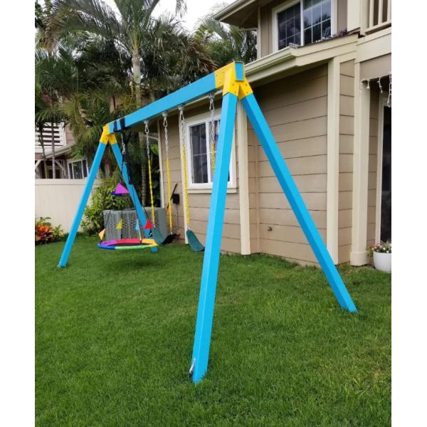 Customized Logo Pipe Swing Set Frame Fitting Hanger for Center Playground Hardware