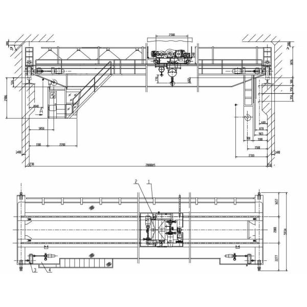 QY Model Insulation Type Double Girder Overhead Crane CE ISO Certification