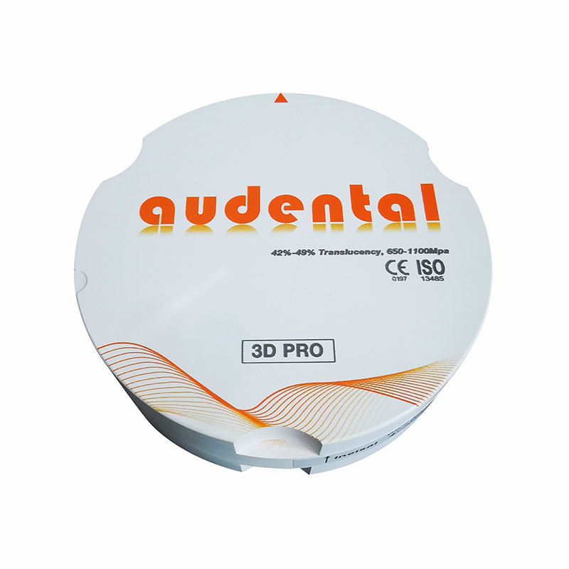 Smooth Surface Dental Zirconia Block High Translucency with Multilayer Advantage
