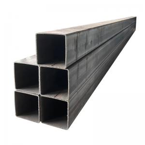 Quality Seamless Carbon Steel Pipe Welded Black Steel Square Pipe / Rectangular Steel Tube wholesale