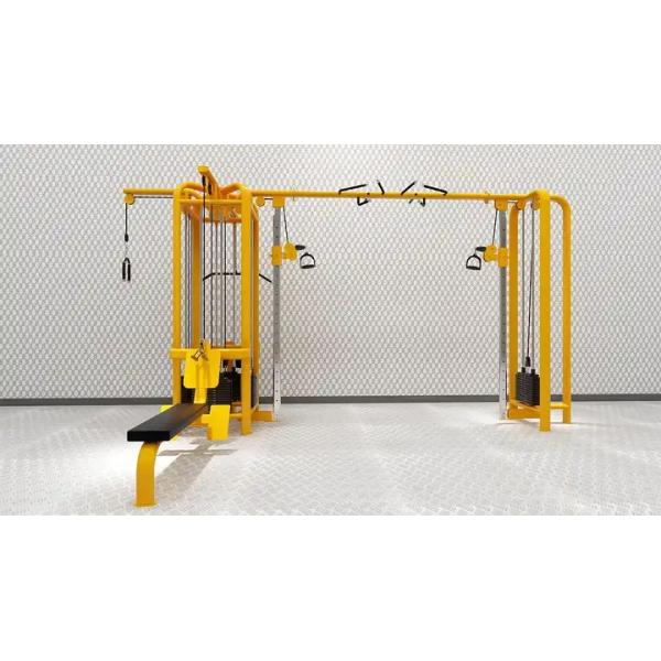 Commercial Gym Equipment Adjustable Pulley 5 Station Multi Gym Strength Training Cable Machine Gym