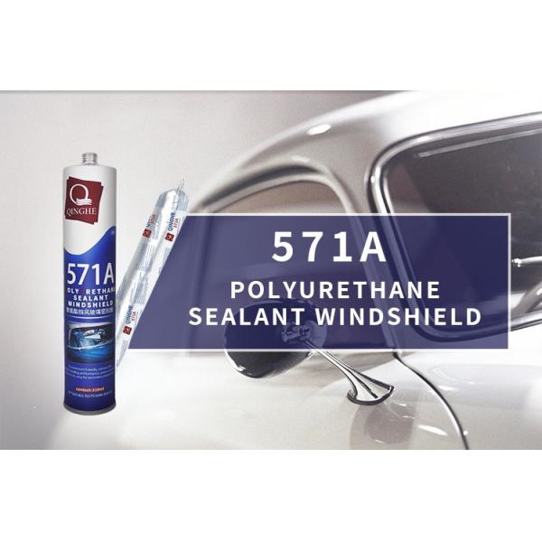 MH571A Windscreen Auto Glass Black White Polyurethane Sealant Windshield Pu Sealant For Car Window